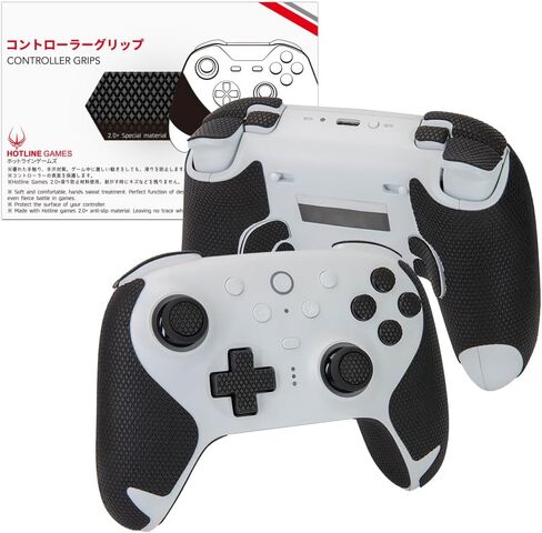 تحكم الأجهزة الساخنة التي تتوافق مع 8BitDO Ultimate 2 إكسسوارات تحكم لاسلكية ، مجموعة الجلد الناعمة ، شريط قبضة مضاد للانزلاق ، امتصاص العرق ، من السهل تطبيق (مقابض + أزرار + مشغلات) in Saudi Arabia