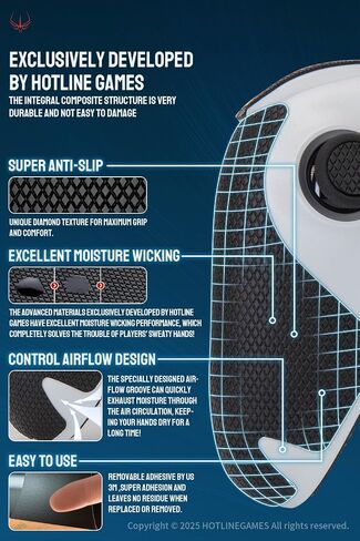 تحكم الأجهزة الساخنة التي تتوافق مع 8BitDO Ultimate 2 إكسسوارات تحكم لاسلكية ، مجموعة الجلد الناعمة ، شريط قبضة مضاد للانزلاق ، امتصاص العرق ، من السهل تطبيق (مقابض + أزرار + مشغلات) in Saudi Arabia
