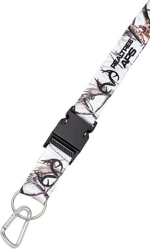 Realtree APS Snow Camo Neck Lanyard and Key Ring Combo in Saudi Arabia