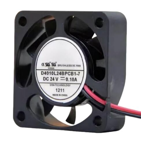 D4010L24BPCB1-7 مروحة 4 سم لمدة 24V 0.10A 4010 40x40x10mm 2-ware مروحة التبريد in Kuwait
