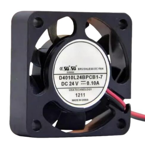D4010L24BPCB1-7 مروحة 4 سم لمدة 24V 0.10A 4010 40x40x10mm 2-ware مروحة التبريد in Kuwait