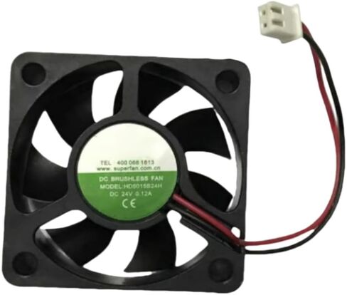 HD5015B24H FAN 5CM لـ 24V 0.12A 5015 50X50X15MM 2-WARE مروحة التبريد in Saudi Arabia