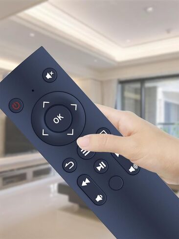 New Remote Control fit for Groview 15000lux 490ANSI Native 1080P WiFi Bluetooth Projector & NexiGo PI30 PJ20 PJ10 5GHzWi-Fi Native 1080P Movie Projector in Saudi Arabia