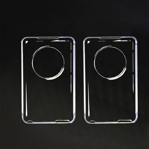 Full Protective Crystal Clear Hard Cover Case for iPod Classic Video 5th 5.5th Gen 30GB (Thin Version)+Screen Protector Film and little Scratch in Saudi Arabia