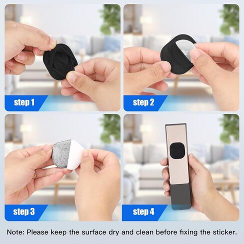 لحامل Airtag ، حقيبة لزجة ، 4 عبوات خفية ووقائية للأمتعة ، ملصق ملصق Mount Fabric الذي لاصق مع علامة هواء للحقيبة ، التلفزيون عن بُعد ، أمتعة وأمتعة (4 عبوات) in Saudi Arabia