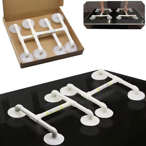 2Pack Heavy Duty LCD TV Screen Suction Cup, Strong Vacuum Suction Cups for TVs LED LCD Glass Mirror Screen Panel Granite Tiles, Television Screens Panel Removal Tools Kit for 32-75 inch TV in Kuwait