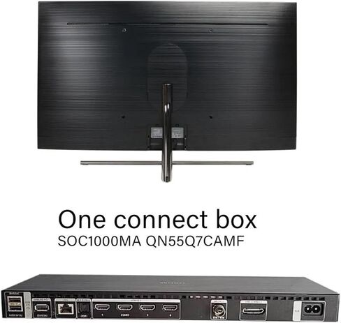 One Connect Box，Compatible for Samsung SOC1000MA BN68-01571A BN91-18651U for QN55Q7CAMFXZA QN55Q7CAMF Q7CAMF 55 INCH TV Black in Kuwait