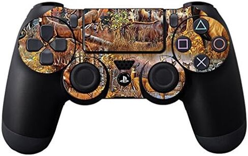 MightySkins Skin Compatible with Sony PS4 Controller - Deer Pattern | Protective, Durable, and Unique Vinyl Decal wrap Cover | Easy to Apply, Remove, and Change Styles | Made in The USA in Saudi Arabia