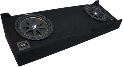 اتصال الصوت الأمريكي - متوافق مع 2007-2013 GMC Sierra Crew Cab Kicker Comp C12 Dual 12 "Sub Box العلبة الجديدة - النهائي 2 أوم in Saudi Arabia
