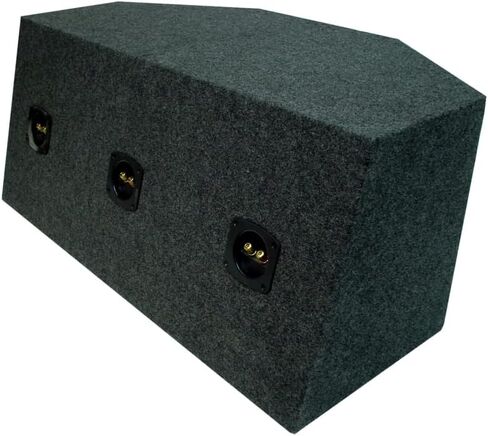 KICKER 43C124-N Bundle with Comp C12 Triple 12" Subwoofer Loaded 900 Watt Sub Box Enclosure - Final 1.3 Ohm in Saudi Arabia