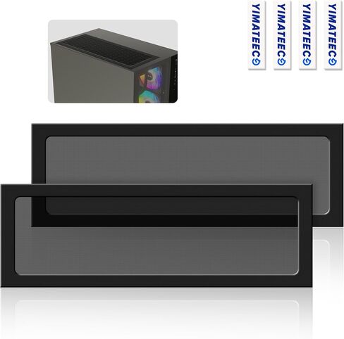 مرشح الغبار PC 360mm لمروحة مبرد الكمبيوتر/PSU/Routers NYLON 80 شبكة ، مرشح الغبار المغناطيسي غلاف الغبار غلاف الغبار شبكة مروحة مروحة مروحة الكمبيوتر (النايلون ، 120 × 360 مم ، 2 مساءً ، أسود) in Kuwait
