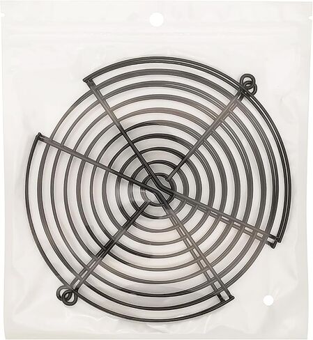 172mm Computer Case Fan Filter Grills, Finger Guard Protection Cover, Black Color - 2 Pack in Kuwait
