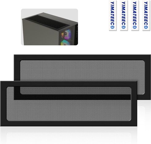 مرشح الغبار PC 360mm لمروحة مبرد الكمبيوتر/PSU/Routers NYLON 80 شبكة ، مرشح الغبار المغناطيسي غلاف الغبار غلاف الغبار شبكة مروحة مروحة مروحة الكمبيوتر (النايلون ، 120 × 360 مم ، 2 مساءً ، أسود) in Kuwait
