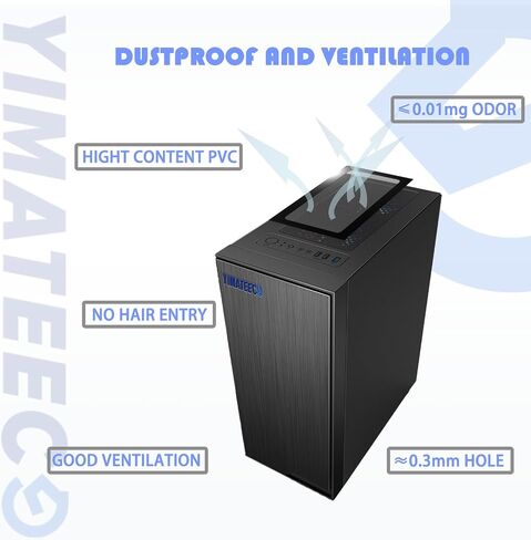 مرشح الغبار PC 360mm لمروحة مبرد الكمبيوتر/PSU/Routers NYLON 80 شبكة ، مرشح الغبار المغناطيسي غلاف الغبار غلاف الغبار شبكة مروحة مروحة مروحة الكمبيوتر (النايلون ، 120 × 360 مم ، 2 مساءً ، أسود) in Kuwait