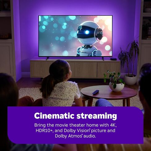 Roku Ultra 2024 (Renewed) – 4K Streaming Device with HDR10+, Dolby Vision & Atmos, Wi-Fi 6, Bluetooth, Rechargeable Voice Remote Pro with Backlit Buttons, Free & Live TV in Saudi Arabia