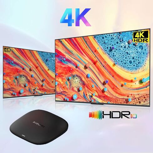 Xiaomi TV Box S 3rd Gen - 4K UHD, Google TV, 32GB Memory, Dolby Vision & Atmos, WiFi 6, HDMI 2.1, Fast Streaming, Compact and Powerful in Saudi Arabia