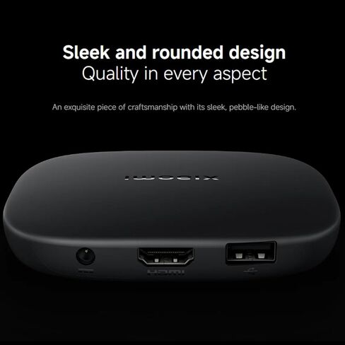Xiaomi TV Box S 3rd Gen - 4K UHD, Google TV, 32GB Memory, Dolby Vision & Atmos, WiFi 6, HDMI 2.1, Fast Streaming, Compact and Powerful in Saudi Arabia