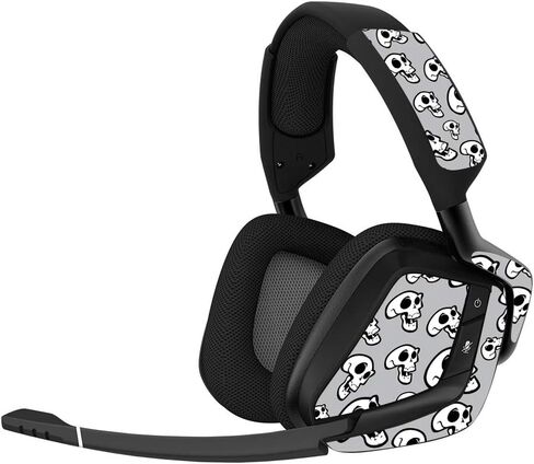 MightySkins Skin Compatible with Corsair Void Pro Gaming Headset - Laughing Skulls | Protective, Durable, and Unique Vinyl Decal wrap Cover | Easy to Apply, Remove | Made in The USA in Saudi Arabia