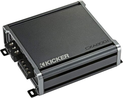 KICKER 43C124-N Bundle with Universal Regular Standard Cab Truck Comp C12 Dual 12" Sub Box Enclosure & CXA800.1 Amp in Saudi Arabia