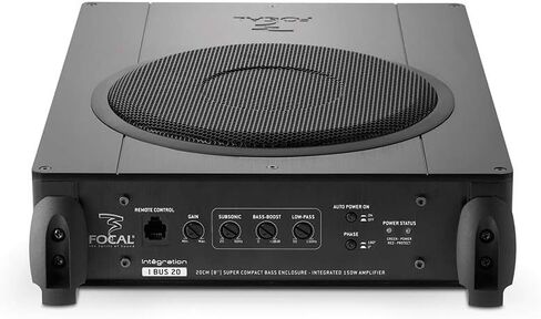 Focal IBUS20 8 "Bomba Under Seat تضخيم ، RMS: 75W - الحد الأقصى: 150W in Saudi Arabia