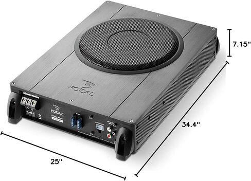 Focal IBUS20 8 "Bomba Under Seat تضخيم ، RMS: 75W - الحد الأقصى: 150W in Saudi Arabia