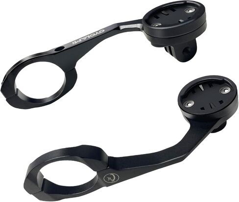جبل الدراجة الأمامية القابلة للتعديل ، متوافق مع حافة garmin ، IGPSPORT ، XOSS ، COOSPO MAGENE ، CYCPLUS GPS ، مناسبة للأنبوب الدائري/المقود المسطح ، الدراجات على الطرق/طي الدراجات ، MTB in Saudi Arabia