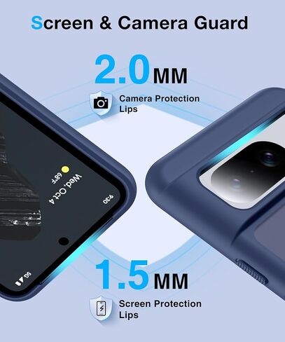 [No.1 Magnetic] لحالة Google Pixel 8 Pro مع Magsafe [تم اختبار إسقاط الدرجة العسكرية] [Matte Matte الشفاف] in Kuwait