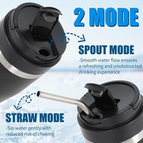 Ice Shave 2-in-1 Stainless Steel Vacuum Tumbler & Cordless Blender - 28oz, Leak Resistant, Cold 24Hrs/Ice 2 Days, 120 Watts with Waterproof Charging - For Smoothies, Home/Office/Car, White in Saudi Arabia