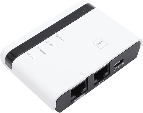 خادم طباعة Zunate USB مع 10/100Mbps Bridge Bridge Carhing 4 طابعة ، ودعم توصيل أوضاع مستقلة سلكية لاسلكية وتوافق 7 8 10 11 OS X (قابس الولايات المتحدة) in Saudi Arabia