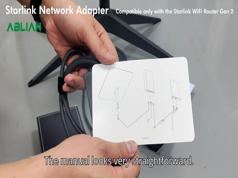 لمحول Starlink Ethernet للشبكة الخارجية السلكية Starlink Gen2، منافذ مزدوجة Starlink Gen2 Ethernet محول يصل إلى 1 جيجابت في الثانية عالي السرعة in Kuwait