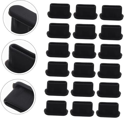 HOMSFOU 30PCS USB TYPE-C SUP SET SET SILICONE CARGING PROTTOR in Kuwait