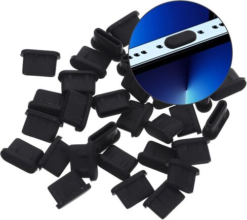 HOMSFOU 30PCS USB TYPE-C SUP SET SET SILICONE CARGING PROTTOR in Kuwait