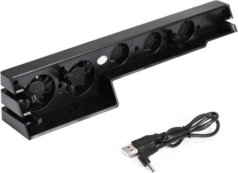 5 Fan Fan Cooler for Pro - Temperature Control System for Hot Gaming - Portable and Stylish Design for Gamers in Saudi Arabia