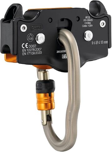 Petzl ، Trac Guide ، Pulley Optimal Pressure for Adventure Parks ، Orange ، Size ، Esisex-Compult in Saudi Arabia