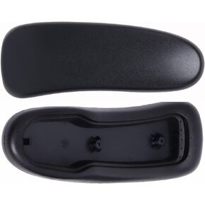 Office Chair Arm Pads Replacement for Herman Miller Classic Aeron Chair Graphite, 2Pack 100% Polyurethane Finish, Black