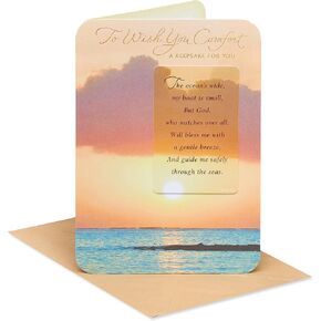 American Greetings Religious Sympathy Card (Faith, Hope, and Love)