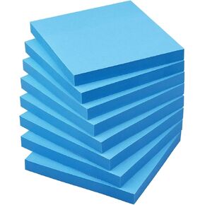 Sticky Notes 3x3 Self-Stick Notes Bright Colors Sticky Notes 8 Pads 80 Sheet/Pad (Rose Red)
