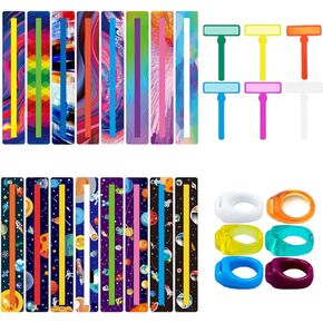 28 Pieces Dyslexia Tools for Kids Dyslexia Reading Strips for Dyslexic Students, Guided Reading Strips Trackers for Kids, Teacher Education Classroom Supplies (Fresh Sets)