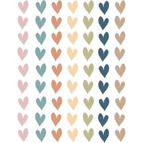 Teacher Created Resources Everyone is Welcome Hearts Mini Stickers (TCR7140)