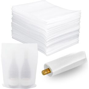 50 Pack Foam Pouches, Cushion Foam Pouch for Moving and Storing, 10"X 12" Foam Wrap Pouches Protect Fragile Items, Protect mug, Glasses, China, and Dishes, Packing supplies