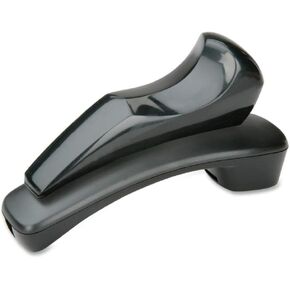 7520015926295, Angular Shape Telephone Shoulder Rest, 2 x 2 1/2 x 6 1/2, Black