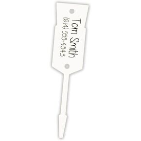 أصفر - علامات مفاتيح أسهم كبيرة/علامات تعريفية، علامات اقتصادية خفيفة الوزن - الحجم: 5 بوصة × 1 3/16 بوصة (1000 لكل حزمة) in Kuwait