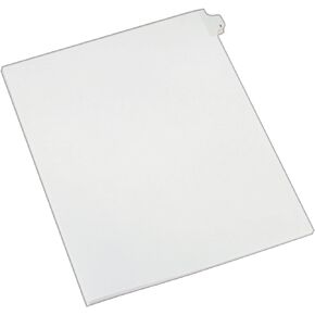 Avery Individual Legal Exhibit Dividers, Allstate Style, 2, Side Tab, 8.5 x 11 inches, Pack of 25 (82200)