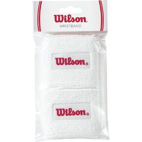 WILSON Wristbands, White
