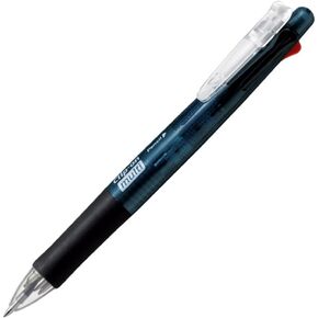 Zebra Clip-On Multi Color Multifunctional Pen, Black Barrel (B4SA1-B)