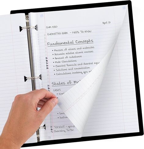Five Star Loose Leaf Paper Plus Study App, 12 Pack, Notebook Paper, College Ruled Filler Paper, Reinforced, 8.5 x 11, 80 Sheets per Pack (170026-ECM) , White in Saudi Arabia
