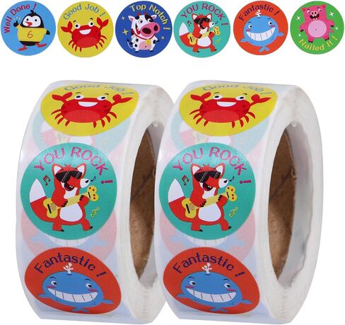 500 PCS Golden Star Stickers,Reward Behavior Chart Labels for Students Teachers Supplies Metallic Golden Color Self-Adhesive Star Stickers(Each Measures 1") in Saudi Arabia