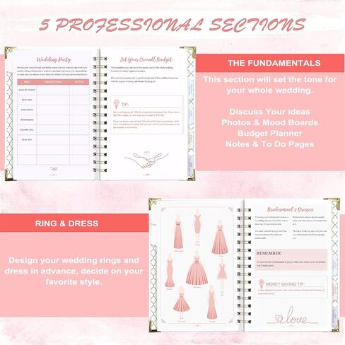 2022 Planner - Weekly & Monthly Planner 2022 with Twin-wire Binding, January 2022 - December 2022, 8" x 10", Flexible Hardcover with Thick Paper, Perfect for Home, School and Office Organizing in Saudi Arabia