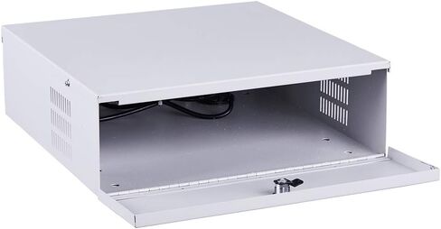 صندوق أمان DVR من الفولاذ الأبيض شديد التحمل مقاس 16 بوصة من كينوكو مع مروحة (عرض 18 بوصة × 18 بوصة × 5 بوصة) in Kuwait