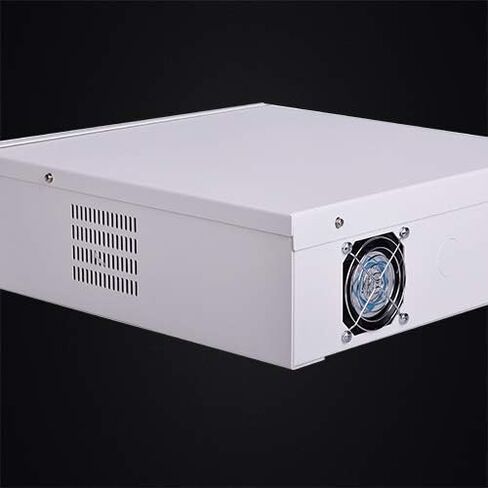 صندوق أمان DVR من الفولاذ الأبيض شديد التحمل مقاس 16 بوصة من كينوكو مع مروحة (عرض 18 بوصة × 18 بوصة × 5 بوصة) in Kuwait